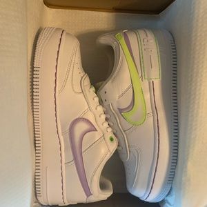 Brand new,never been worn nike air force 1 shadows